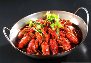 Mala Xiaolongxia Crayfish Dish Wallpaper