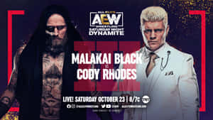 Malakai Black With Cody Rhodes Wallpaper