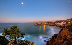 Malibu Vast Ocean Wallpaper