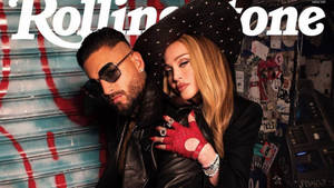 Maluma With Madonna Wallpaper