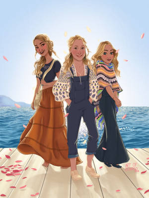 Mama Mia! Animated Illustration Wallpaper