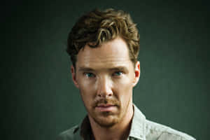 Man Face British Actor Benedict Cumberbatch Wallpaper