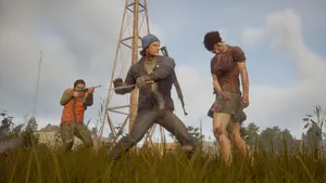 Man Stabbing State Of Decay 2 Wallpaper