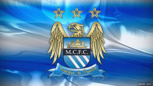 Manchester City Fc Blue And White Cloth Wallpaper