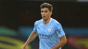 Manchester City Footballer Rodri Wallpaper