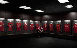 Manchester United Locker Room Wallpaper