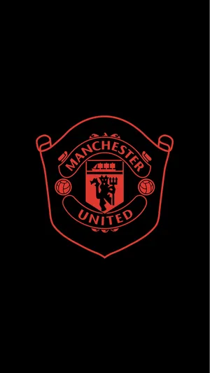 Manchester United Logo Badge Wallpaper