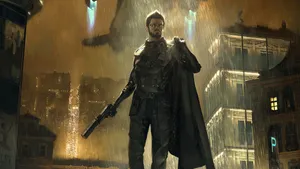 Mankind Divided Gun Raining Wallpaper