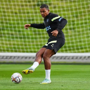 Manuel Akanji By The Goal Wallpaper