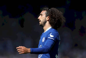 Marc Cucurella Side Profile Long Sleeve Wallpaper