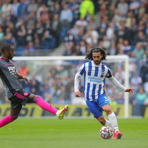 Marc Cucurella Striped Jersey Competition Wallpaper