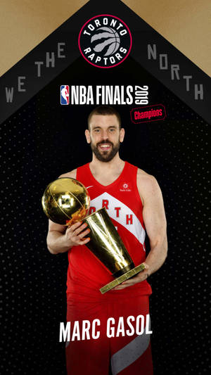 Marc Gasol Championship Poster Wallpaper