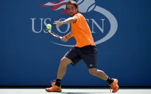 Marcos Baghdatis Playing Tennis Wallpaper