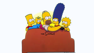 Marge Simpsons Family Graphic Wallpaper
