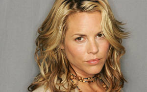 Maria Bello Expressive Eyes Wallpaper