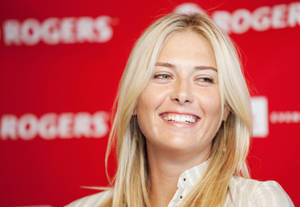 Maria Sharapova In Toronto Ontario Wallpaper