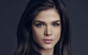 Marie Avgeropoulos Intense Gaze Portrait Wallpaper