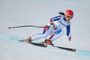 Marie Bochet Alpine Skiing Wallpaper