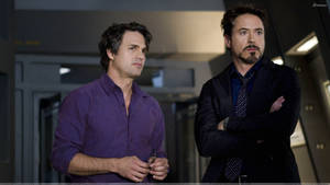 Mark Ruffalo And Robert Downey Jr. Wallpaper