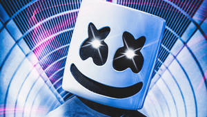 Marshmello 4k Sparkle Eyes Wallpaper