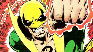 Martial Artist Iron Fist In Classic Stance Wallpaper