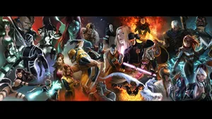 Marvel Comics All Characters Wallpaper