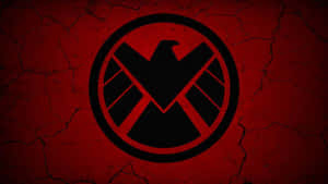 Marvel Falcon Logo Shield Logo Red Wallpaper