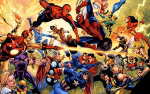 Marvel Heroes Wallpaper