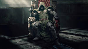 Marvel's Dr. Doom Unleashed At 1366x768 Resolution Wallpaper
