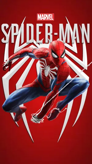 Marvel's Spider-man Ps4 Logo Wallpaper