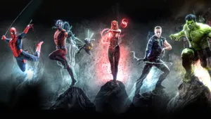 Marvel Superheroes Phase 4 Wallpaper