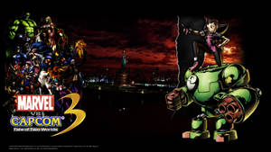 Marvel Vs. Capcom Tron Bonne Wallpaper