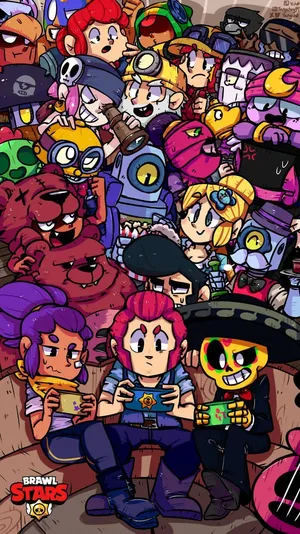 Marvelous Brawl Stars Fan Artwork Wallpaper