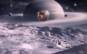 Marvelous Saturn Planet Wallpaper