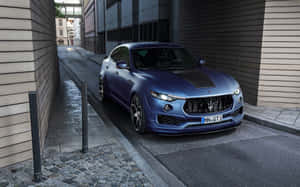 Maserati In Alley 4k Wallpaper