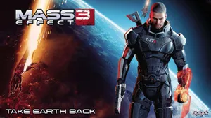 Mass Effect 3 Commander Shepard Wallpaper