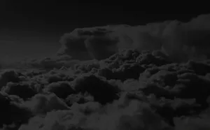 Massive Black Clouds Wallpaper