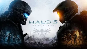 Master Chief Halo Face-off Wallpaper