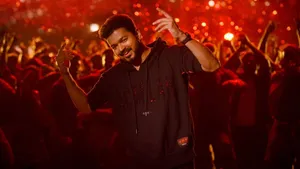 Master Vijay In Action - A High Spirited Party Dance In 4k Resolution. Wallpaper