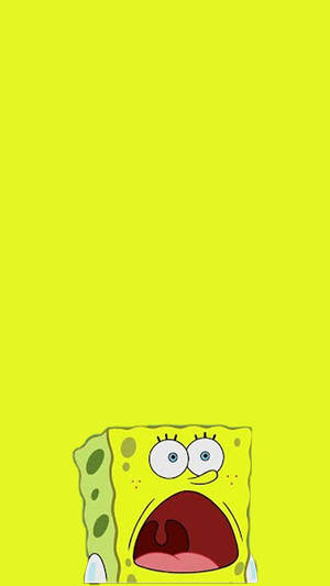 Matching Bff Shocked Spongebob Wallpaper
