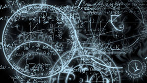 Mathematics Numbers And Formulas Wallpaper