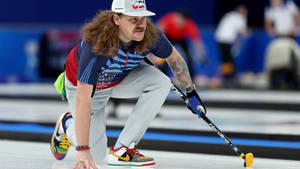 Matt Hamilton Curling Athlete Wallpaper