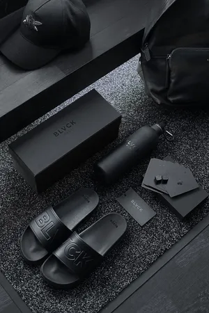 Matte Black Accessories Collection Wallpaper