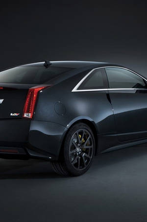 Matte Black Cadillac From Iphone Wallpaper