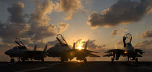 Maverick Flying High - Top Gun Movie Scene Wallpaper