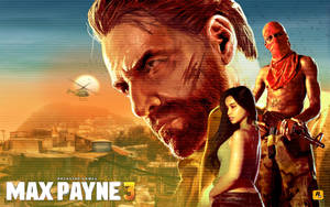 Max Payne 3 Game Poster Wallpaper