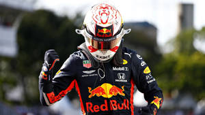 Max Verstappen Brazilian Grand Prix Wallpaper