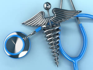 Mbbs Metal Caduceus Wallpaper