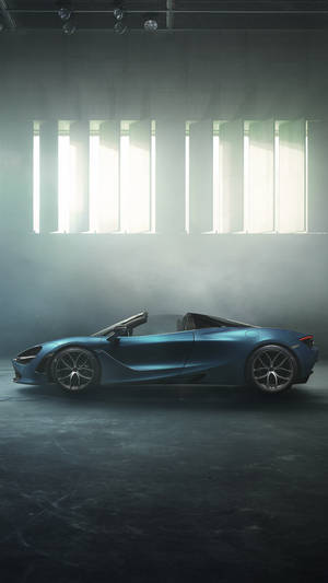 Mclaren 720s Green Aesthetic Window Phone Wallpaper