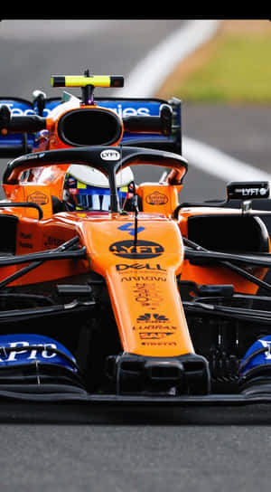 Mclaren Formula 1 Streaking Ahead Wallpaper